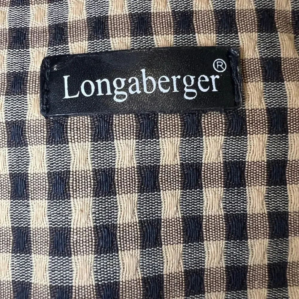 Longaberger black tan